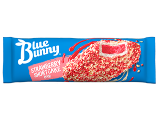 Strawberry Shortcake Bar Blue Bunny