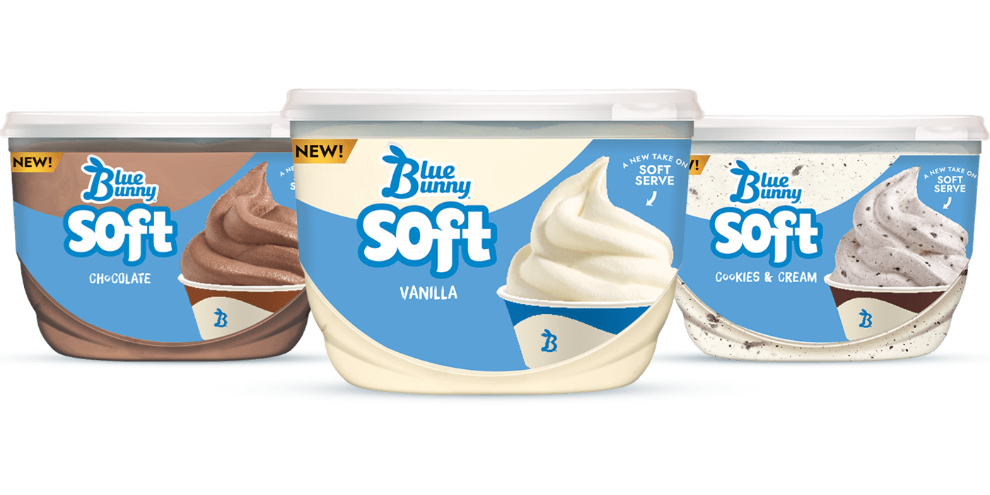 Blue Bunny Ice Cream Sundaes Cones Bars Blue Bunny