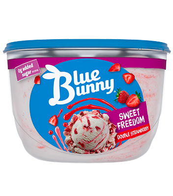 Sweet Freedom® Double Strawberry Swirl Front View Package