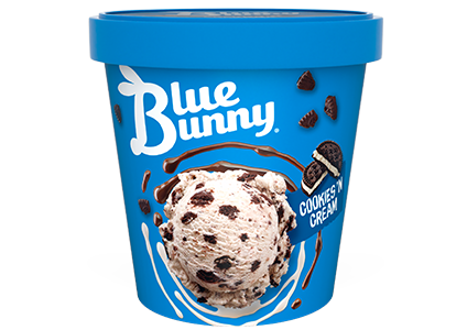Cookies & Cream Front View Package
