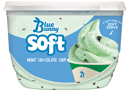 Soft Mint Chocolate Chip Front View Package