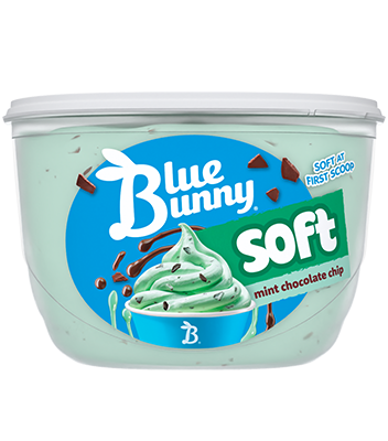 Soft  Mint Chocolate Chip Front View Package