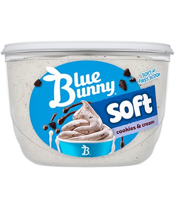 Soft  Cookies & Cream Front View Package