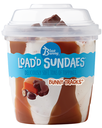 Load'd Sundaes® Bunny Tracks® Front View Package