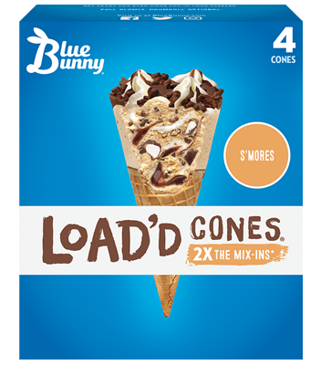 Load'd Cones® S'mores Front View Package