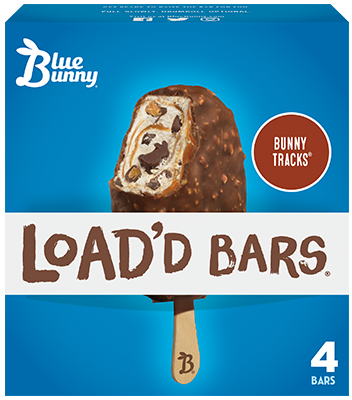 Load'd Bars® Bunny Tracks® Front View Package