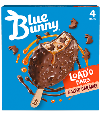 Load'd Bars®  Salted Caramel Front View Package