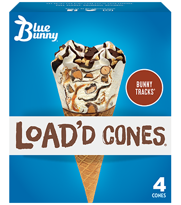 Load'd Cones® Bunny Tracks® Front View Package