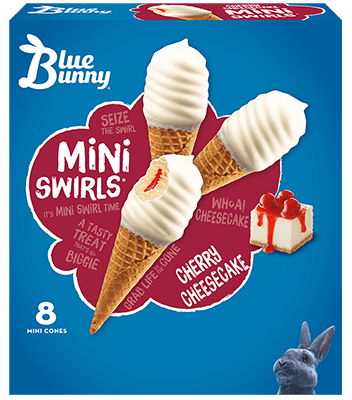 Cherry Cheesecake Mini Swirls® Front View Package