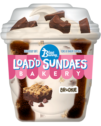 Load'd Sundaes® Bakery Brookie Front View Package