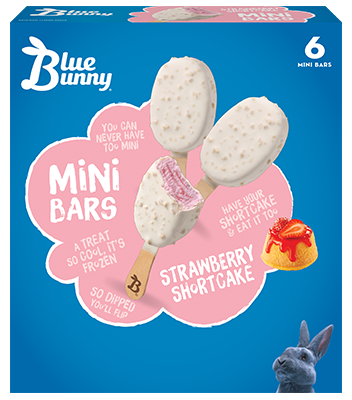 Mini Bars Strawberry Shortcake Front View Package