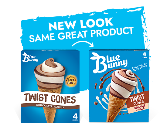 Twist Cones  Chocolate Vanilla Hero Image