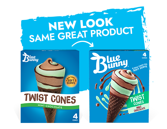 Twist Cones  Mint Chocolate Hero Image