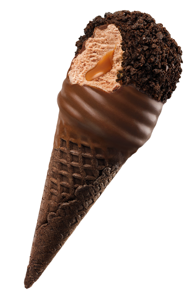 Mini Swirls® Chocolate Lovers Variety Out of Package Cutaway