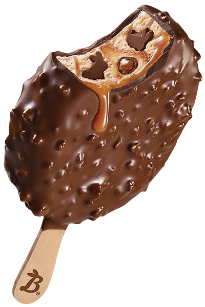 Load'd Bars®  Salted Caramel Out of Package With Bite