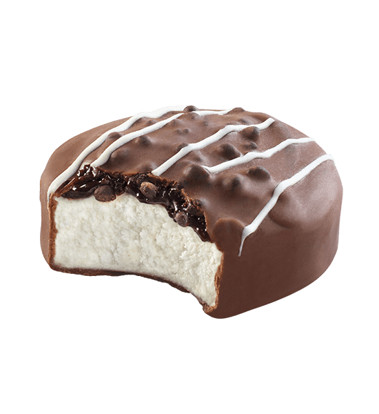 Vanilla Fudge Brownie  Bunny Snacks® Out of Package With Bite