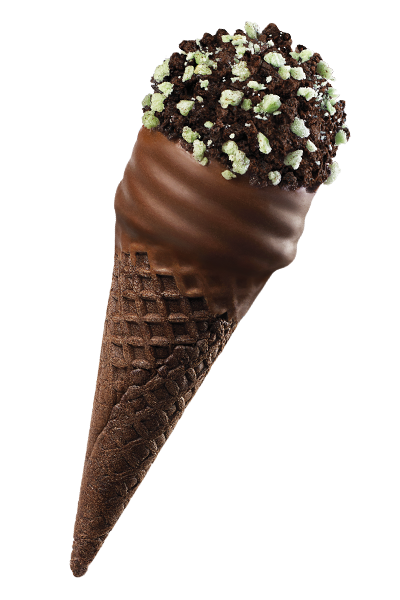 Mini Swirls® Mint Cookie Crunch Out of Package