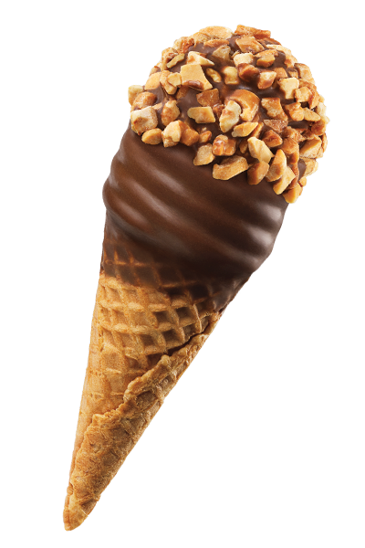 Mini Swirls®  Nutty Fudge Sundae Out of Package