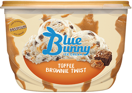 Toffee Brownie Twist - Blue Bunny