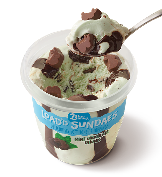 Loadd Sundaes® Mint Chocolate Chunk Blue Bunny 