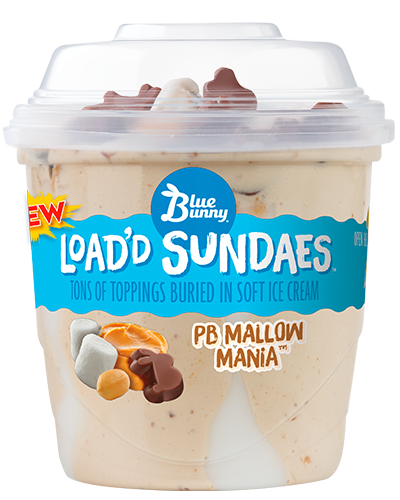 Load'd Sundaes® PB Mallow Mania™ Front View Package