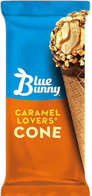 Caramel Lovers® Cone Front View Package