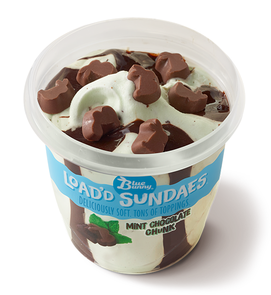 Load'd Sundaes® Mint Chocolate Chunk - Blue Bunny