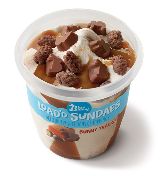 Load'd Sundaes® Bunny Tracks® Top of Open Package