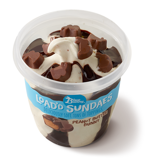 Load'd Sundaes® Peanut Butter Bunny® - Blue Bunny