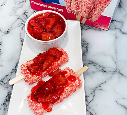 Strawberry Compote Topping