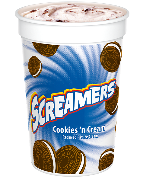 Screamers Cookies N Cream Wells Foodservice