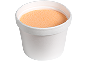 Orange Sherbet Cup in packaging