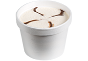 Chocolate Marble Ice Cream Cup in packaging