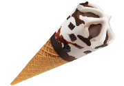Blue Bunny King Size Cone Brownie Sundae