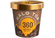 Halo Top Chocolate Caramel Brownie