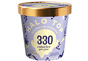 Halo Top Blueberry Crumble