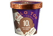 Halo Top Brownie a la mode