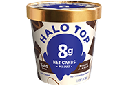 Halo Top Brownie a la mode