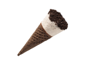 Low Fat Cookies 'n Cream Ice Cream Cone in packaging