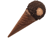 Blue Ribbon Classics Chocolate Sundae Cone