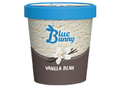 Blue Bunny Vanilla Bean