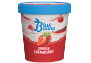 Blue Bunny Double Strawberry