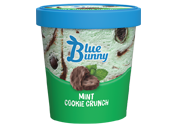 Blue Bunny Mint Cookie Crunch