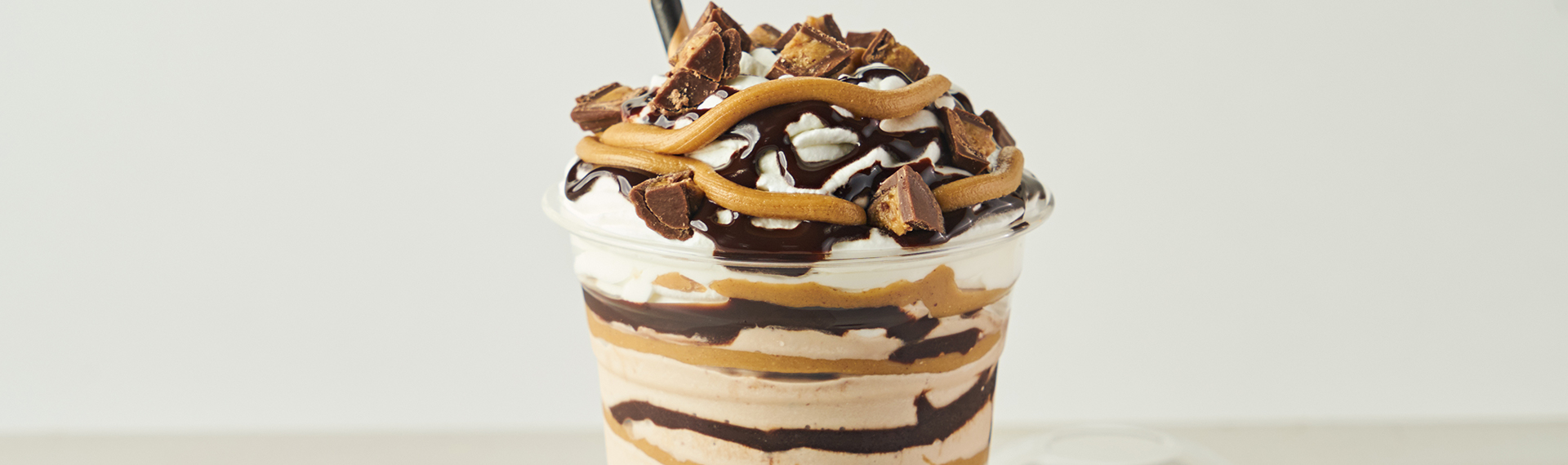 Peanut Butter Swirl Shake