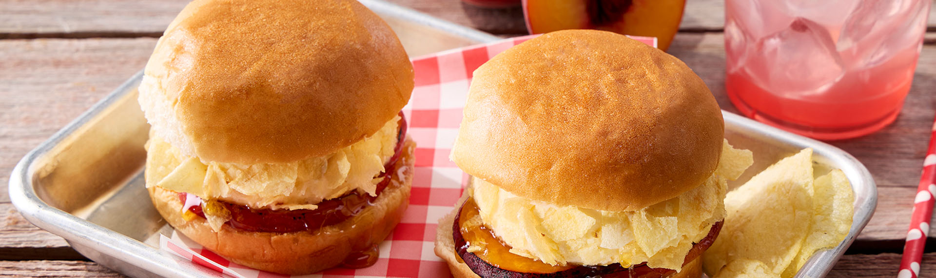 Picnic Peach Stack