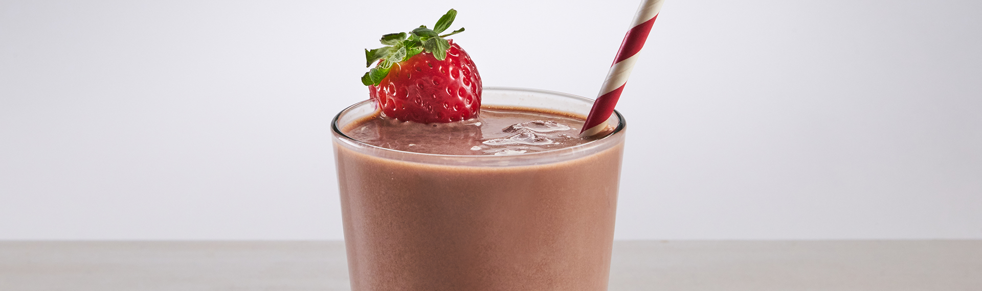 Dark Chocolate Strawberry Shake