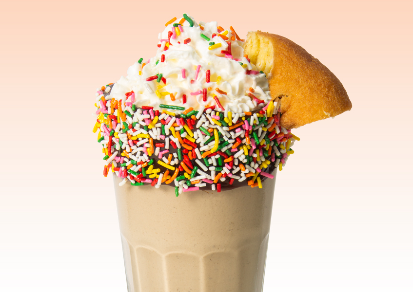Cold Brew Donut Shake