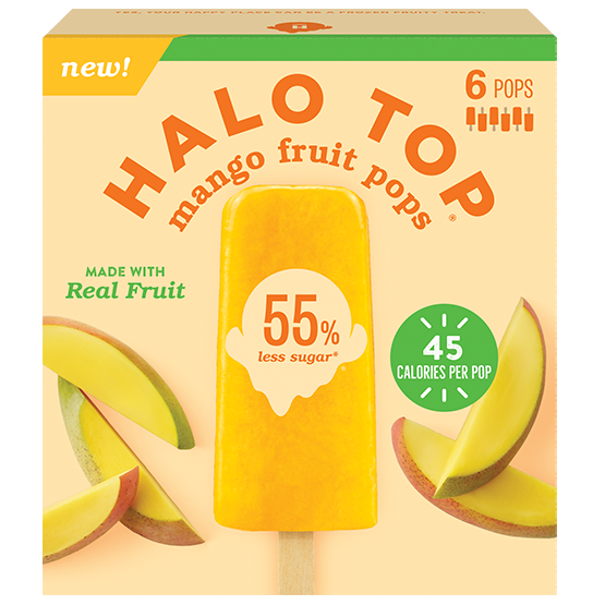 Ice Cream Fruit Pops Halo Top