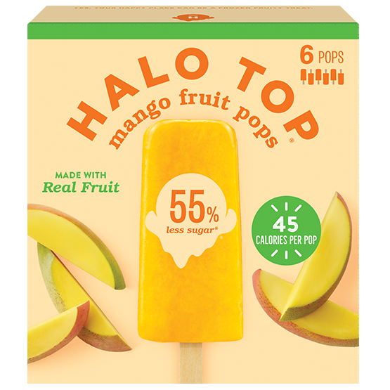 Ice Cream Fruit Pops HALO TOP 