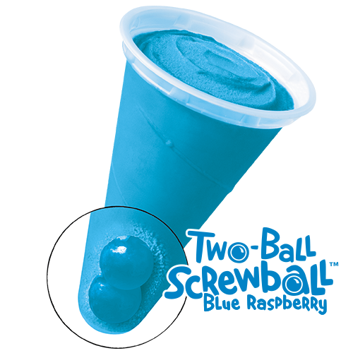 Two-Ball Screwball™  Blue Raspberry